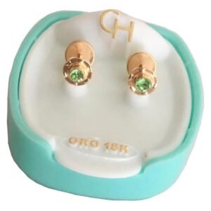 125 CH Strass chico Peridot (verde)