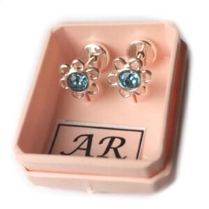 13 A-R Aro Plata 900 Margarita Calada Celeste