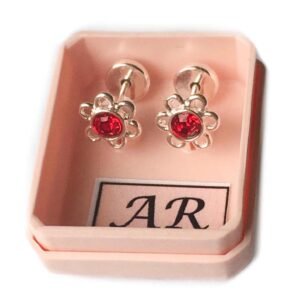 13 A-R Aro Plata 900 Margarita Calada Roja