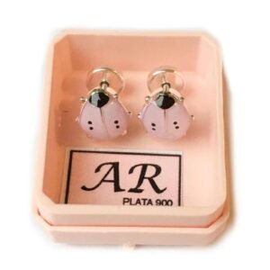 22 A-R Aro Plata 900 Vaquita Rosa