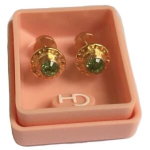 375 CH Strass grande Peridot (verde)