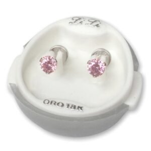 4023 LILI Oro Blanco Grifa Rosa