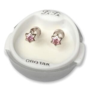 4026 LILI Oro Blanco Estrella Rosa