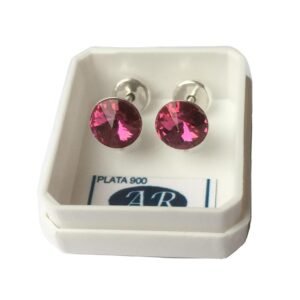 47 A-R Aro Plata 900 Cristal Rivoli Fucsia