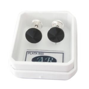 47 A-R Aro Plata 900 Cristal Rivoli Negro