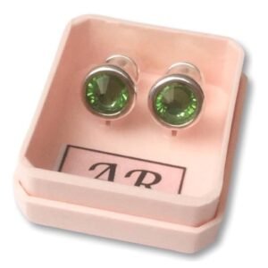 50 A-R Aro Plata 900 Chaton Verde