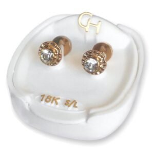 742 CH Strass grande Zafiro Blanco