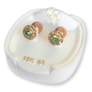 745 CH Strass grande Peridot (verde)