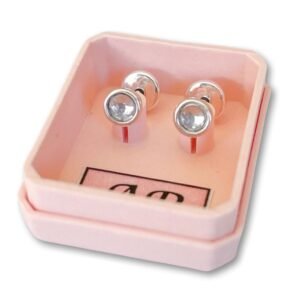 53 A-R Aro Plata 900 Chaton Mini Cristal
